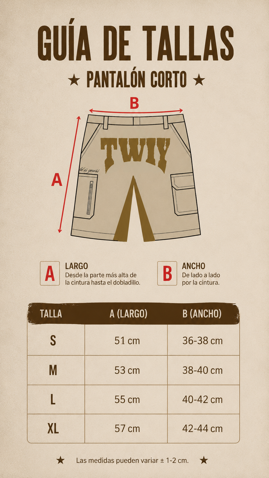 Pantalón Safari